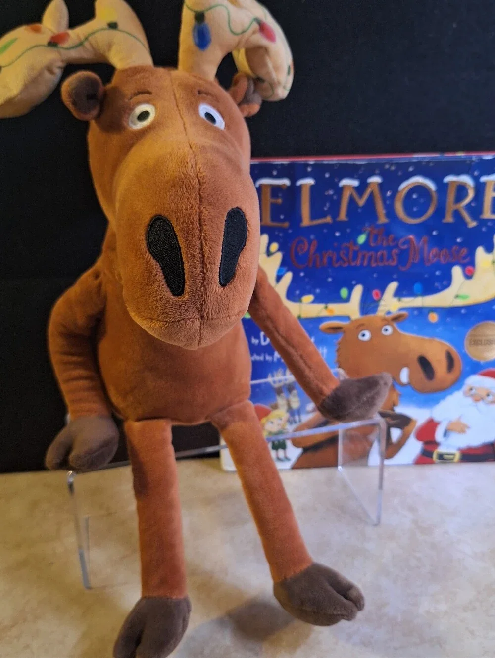Elmore The christmas Moose Dev Petty Book And Character Plush Moose Kohl's Cares